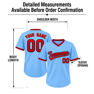 Camiseta Deportiva Personalizada con Cuello en V, Uniforme de Béisbol Sublimado, de Secado Rápido y Transpirable - Product Image 2