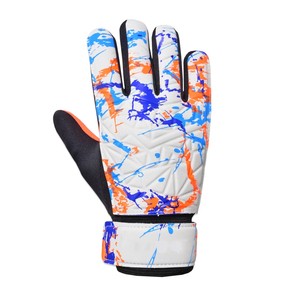 Guantes de Entrenamiento de Portero de Fútbol Personalizados, Hechos de Cuero, Antideslizantes, de Color Sólido - Product Image 2