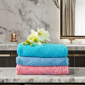 100% Cotton Mềm Khăn Tắm Lớn Khăn Tắm Bán Buôn Tùy Chỉnh Khăn Tắm Bộ Tại Ấn Độ - Product Image 1