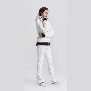 Chaqueta de Esquí y Snowboard para Mujer, Impermeable, Cortavientos, Azul Cielo, Blanco, Negro, Gris, Acolchada, con Capucha, Abrigo Cálido de Invierno - Product Image 2