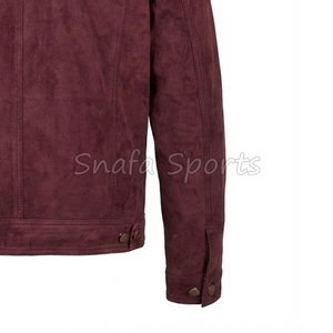 Casual Leather Jacket Men Custom logo Designer Blank Pure Plus Size Men's Jackets For Sale In wholesale Low Price - Product Image 5