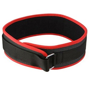 Cinturón de Soporte Lumbar Ajustable y Transpirable para Levantamiento de Pesas y Entrenamiento de Fuerza, Unisex, Cierre de Gancho y Bucle, Rojo, Negro, Gris - Product Image 2