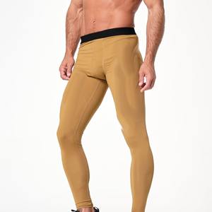 Leggings Deportivos de Compresión Transpirables Personalizados para Hombre con Cintura Elástica y Estampado para Fitness, Running y Gimnasio - Suministro al por Mayor - Product Image 6