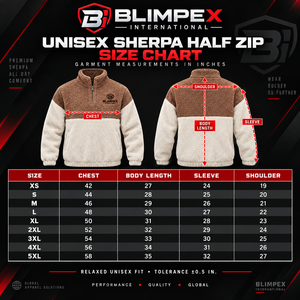 Custom Unisex <b>Sherpa</b> <b>Fleece</b> Half Zip Pullover Color Block Teddy <b>Jacket</b> with 3D Embroidered Logo OEM Private Label Manufacturer - Product Image 6