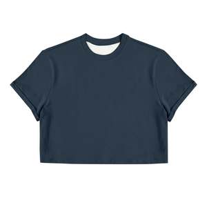 <b>Men</b> <b>Crop</b> T-Shirt Cotton Streetwear Oversized Casual Short Sleeve Hip Hop Summer <b>Top</b> Breathable Loose Fit Fashion PremiumTee - Product Image 1