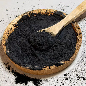Poudre de charbon actif de coque de noix de coco, extrait d'écorce végétale, 99% qualité alimentaire |   Traitement à l'air chaud |   Tambour |   OEM ODM Marque Privée - Product Image 1