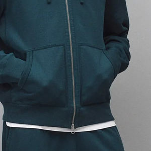 Sudadera con Capucha para Hombre, Diseño con Logotipo, Color Sólido Premium, Cierre de Cremallera, para Uso Diario y Viajes, Servicio OEM 2026 - Product Image 4