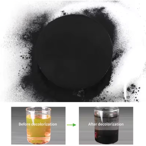 Poudre de charbon actif de coque de noix de coco haute performance pour la purification industrielle, maille fine, adsorption premium, fournisseur indien - Product Image 2