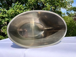 Cubeta de hielo plateada básica con asa de diseño de cuerda para enfriador de vino, eventos de jardín y uso en mostradores de clubes, desde India - Product Image 4