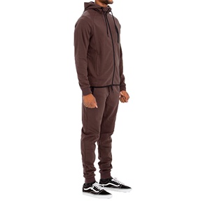 Chándal de alta calidad transpirable 2025 entrenamiento personalizado Jogging cómodo cremallera sudaderas con capucha trajes conjunto de dos piezas chándales para hombres - Product Image 1