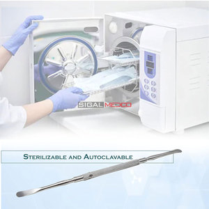 Élévateur périosteal FREER dentaire à double extrémité, en acier inoxydable de qualité OR, à pointe acérée et à extrémité mousseuse, pour implantation orale - Product Image 2