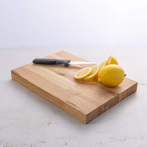 Planche à découper en bois réversible de haute qualité, en bois massif, multi-usages, pour légumes et pain, vente en gros OEM - Product Image 2