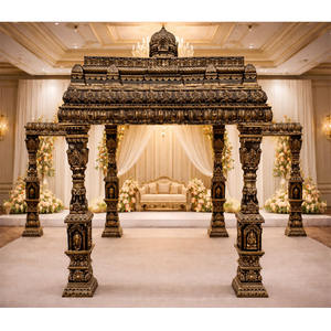 Auspicioso mandap de boda del sur de la India, el mejor mandapam de Kalyana para bodas tradicionales, mandap de boda Maharaja en Irlanda. - Product Image 1