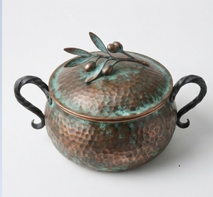 Sopera de Cobre Martillado para Cocina y Restaurante, Ideal para Servir Deliciosas Sopas - Product Image 3