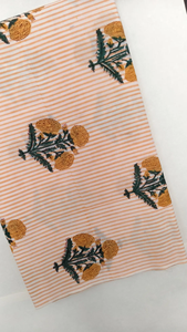 Tela de Tricot 100% Algodón al por Mayor, Estampado Floral a Mano, Ligera, Ecológica, Transpirable y Suave para Vestidos de Niñas - Product Image 5