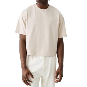 T-shirt Homme International Outfitize – Col en V, Coton de Qualité Supérieure, Logo Personnalisé, Vêtement Décontracté, Vente en Gros, Lot en Vrac - Product Image 1