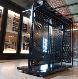 Metal Two-Shelf Freestanding Supermarket Shelves - Customized OEM Factory Vietnam - Product Image 5