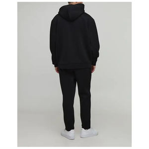 Sudadera con Capucha Oversize Informal Ligera de 400 GSM 100% Algodón para Hombre, Conjunto Deportivo con Logo Frontal, Moda de Invierno, Trajes Deportivos OEM - Product Image 6