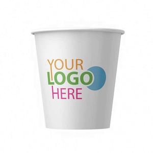 Vasos de Papel Desechables para Bebidas Frías y Calientes de 8oz con Logotipo Personalizado, para Eventos Promocionales - Product Image 1