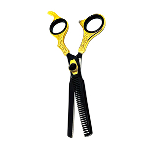 Kit de ciseaux de coiffure professionnels en acier inoxydable pour droitiers, à pointe arrondie, pour salon de coiffure - Product Image 3