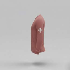 T-shirt Homme Manches Longues Qualité Supérieure 2026 Style Oversize Décontracté Personnalisable 100% Coton Col Rond Sur Demande RIVIAN ATLANTIC - Product Image 5