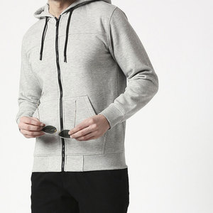 Lightweight Sport 180Gsm Men's Hoodie Thin Cotton Pullover Autumn Fashion Breathable Activewear Hooded Sweatshirt - Product Image 4