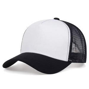 Unisex Sporty Street Style Trucker Hat Cotton/Polyester Canvas Mesh <b>Snap</b> <b>Cap</b> Back Cycling Outdoor Adjustable Outdoor Unisex Hat - Product Image 3