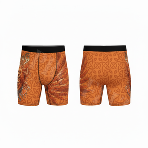 Best Selling Comfortable MMA Fighting Martial Arts Compression Shorts Breathable Customized Design Sublimation Brief Shorts - Product Image 4
