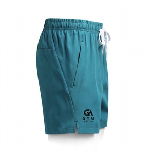 <b>GYM</b> Active Men's Quick Dry Polyester <b>Shorts</b> With Drawstring Waist And Pockets Sporty Solid Color <b>Short</b> <b>Shorts</b> For Unisex - Product Image 2