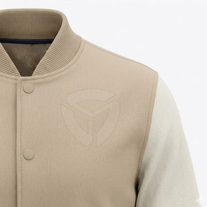เสื้อแจ็คเก็ต Letterman ทรงหลวมสบายสำหรับผู้ชาย ดีไซน์ทันสมัย สวมใส่สบาย เหมาะสำหรับแฟชั่นสตรีทและการใช้งานในชีวิตประจำวัน - Product Image 5