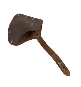 Étui en cuir pour hache avec passant de ceinture – Étui marron pour hache de camping et outils manuels d'extérieur - Product Image 5