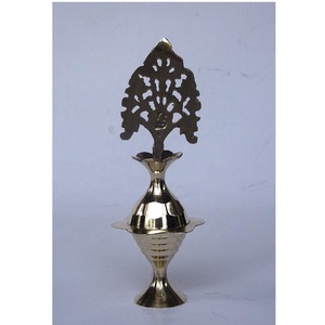 ที่จับทองเหลือง Surma Dani Khol,ทองเหลืองเซอร์ม่า Dani อินเดียงานฝีมือโลหะทองเหลือง - Product Image 2