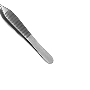 คีมจับเนื้อเยื่อ Adson ทำจากสแตนเลสสตีล สำหรับการจัดการเนื้อเยื่ออ่อนอย่างแม่นยำ การเย็บแผล การใช้งานทางทันตกรรมและทางการแพทย์ - Product Image 4