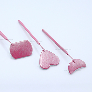 Miroir de cils en forme de demi-lune pour Extensions de cils outil de cils de beauté miroir de cheveux de cils en acier inoxydable - Product Image 4