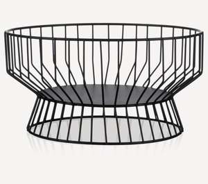 Cesta de Frutas de Metal Tejida Artesanal para Almacenamiento y Exhibición en Cocinas Modernas con Acabado Premium y Construcción Duradera - Product Image 1