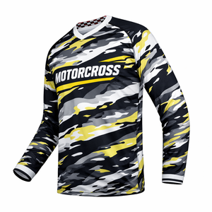 Chaquetas de Motociclismo Personalizadas con Impresión Digital, Resistentes al Viento, Transpirables, para Hombre, Tallas Grandes, Manga Larga, Verano, OEM - Product Image 3