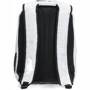 Mochila Deportiva de Gran Capacidad para Equipo de Tenis, Tela de Nailon Blanca Premium para Partidos Competitivos y Entrenamiento - Product Image 2