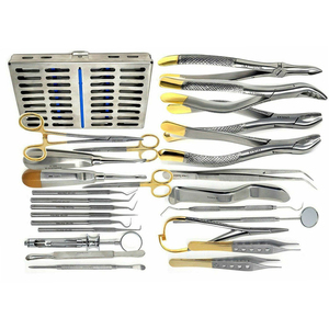 PISSCO Oral Dental Surgery <b>Instrument</b> Kit Dental Surgery <b>Instrument</b> Set Oral Surgery <b>Instrument</b> Kit Dental Surgical <b>Instruments</b> - Product Image 1