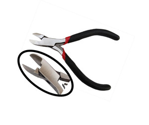 Stainless Steel SUNTOOLS/STIPL Jewelry Pliers Irregular Shape <b>Side</b> <b>Cutter</b> Dual Sleeve for DIY Jewelry Setting Tools - Product Image 1