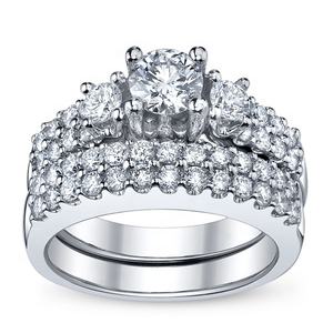 Elegante Anillo de Compromiso Romántico de Oro Blanco con Diamante Cultivado en Laboratorio para Mujer, Certificado IGI, Joyería para Aniversario, Boda o Fiesta - Product Image 1