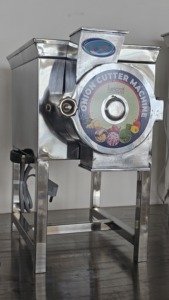 Leenova Electric Onion <b>Slicer</b> <b>Machine</b> Stainless Steel Motor Easy Operate 220-240V 1 Year Warranty Highly Recommended for - Product Image 2