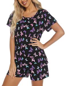 Ensemble de t-shirt à manches courtes et short personnalisé unisexe, 2 pièces en coton pour hommes et femmes, ensemble de t-shirt et short d'été - Product Image 3