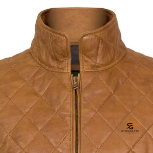 Winter Collection Over Size Women <b>Leather</b> <b>Vest</b> With 100% Polyester Lining for Fashion Wear With Custom Designs Style and Tags - Product Image 5