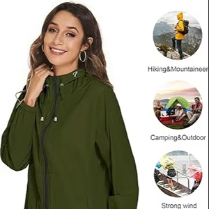 Wholesale Designer <b>Men</b> <b>Long</b> Winter Outdoor Windbreaker <b>Jacket</b> Stand Collar Vintage Style Eco-Friendly Breathable Front - Product Image 1