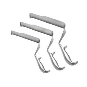 Écarteur de bassin pour chirurgie profonde, ensemble de 3 pièces, instruments chirurgicaux orthopédiques pour interventions osseuses et traumatiques par Dentavex - Product Image 6