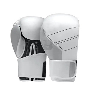 Guantes de Boxeo de Último Diseño con Logotipo Personalizado Impreso, Hechos de Cuero, Guantes de MMA Disponibles en Talla 12oz, Guantes de Entrenamiento y Combate - Product Image 1