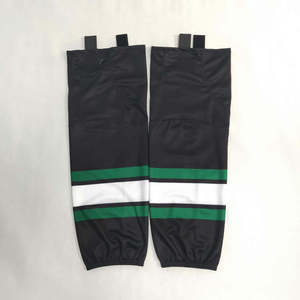 Custom Made Professional Ice Hockey <b>Socks</b> Adults Custom <b>Color</b> Size Moq 20 Pcs <b>Men</b> 100% Polyester Breathable Wool Liner - Product Image 1