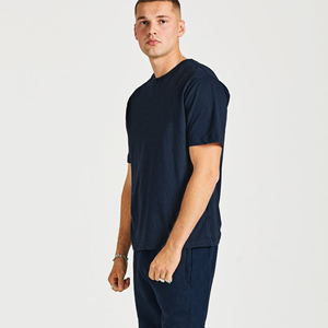 Camiseta Informal de Cuello Redondo y Manga Corta para Hombre, Nueva Camiseta Holgada de Algodón para Verano 2025 - Product Image 4