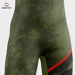 Traje de Lucha Libre con Doble Costura, Calidad Duradera, Personalizado para Clubes, Servicio de Fábrica ODM - Product Image 5