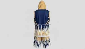 Uniforme de basket-ball pour hommes, réfléchissant, sur mesure, OEM, vente en gros - Product Image 2